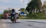 Đường xuống cấp, 'sống trâu' trải dài trên quốc lộ 15