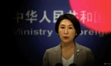 Người phát ngôn Bộ Ngoại giao Trung Quốc Mao Ninh. (Ảnh: Reuters)