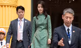 Đệ nhất Phu nhân Hàn Quốc diện áo dài trong chuyến thăm Việt Nam