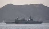 Một tàu tên lửa của Israel trên vùng biển gần cảng Eilat thuộc Biển Đỏ. (Ảnh: IDF)