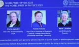 Chân dung 3 nhà khoa học giành giải Nobel Vật lý 2023. (Ảnh: Reuters)
