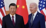 Tổng thống Mỹ Joe Biden và Chủ tịch Trung Quốc Tập Cận Bình trong lần gặp nhau tại Bali, Indonesia, tháng 11/2022. (Ảnh: Reuters)
