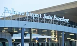 Sân bay Pulkovo ở thành phố St. Petersburg