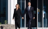 Thủ tướng Canada Justin Trudeau và Phu nhân Sophie Grégoire Trudeau. (Ảnh: Reuters)