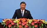 Chủ tịch Trung Quốc Tập Cận Bình phát biểu tại khai mạc Diễn đàn Vành đai Con đường ngày 18/10. (Ảnh: Reuters)