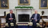 Tổng thống Mỹ Joe Biden và Chủ tịch Hạ viện Kevin McCarthy. (Ảnh: Reuters)