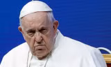 Giáo hoàng Francis. (Ảnh: Sky News)