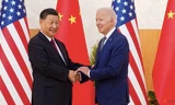 Tổng thống Mỹ Joe Biden và Chủ tịch Trung Quốc Tập Cận Bình trong cuộc gặp bên lề thượng đỉnh G20 ở Indonesia năm 2022. (Ảnh: Reuters)