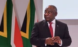 Tổng thống Nam Phi Cyril Ramaphosa. (Ảnh: Bloomberg)