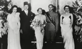 Lễ cưới của Công chúa Ai Cập Fawzia với Thái tử Iran Mohammad Reza Pahlavi năm 1939. (Ảnh tư liệu)