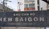Chung cư nơi ông Tín rơi tầng tử vong.