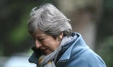 Thủ tướng Anh Theresa May đi lễ nhà thờ ngày 7/4 trong bối cảnh khủng hoảng Brexit.