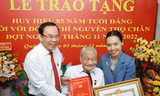 Cán bộ lão thành trăm tuổi căn dặn lãnh đạo TPHCM: 'Sâu sát quần chúng, vì lợi ích người dân'