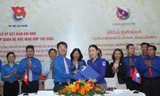 Thành Đoàn TPHCM ký kết hợp tác với Đoàn Thanh niên Thủ đô Viêng Chăn