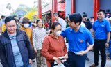 Trung ương Đoàn 'mang Tết về nhà' cho người lao động, thanh niên công nhân xa quê 