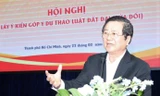 Cần làm rõ phương án bồi thường đất một cách thỏa đáng để đảm bảo công bằng