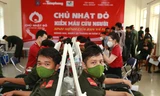 Hơn 400 cán bộ, chiến sĩ cảnh sát cơ động hào hứng sẻ chia giọt máu hồng tại Chủ nhật Đỏ