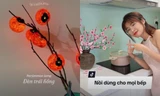 Theo chân TikToker trang trí nhà xinh: Không sợ thiếu ý tưởng, chỉ cần khéo tay