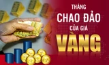 Tháng chao đảo của giá vàng