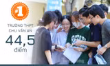Infographics: Choáng với mức chênh 27 điểm tuyển sinh lớp 10 ở Hà Nội
