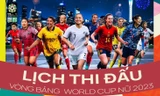 Chi tiết lịch thi đấu vòng bảng World Cup nữ 2023