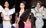 Dàn Hoa hậu Việt lộng lẫy với váy tạo khối 3D: Lương Thùy Linh, H'Hen Niê đẹp tựa 'nữ thần băng giá'