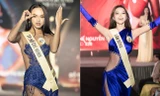 Mai Ngô, Quỳnh Châu tung chiêu catwalk độc đáo tại lễ nhận sash của Miss Grand Vietnam 2022