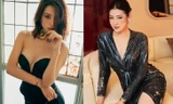 Tiểu Vy mặc áo cúp ngực nóng bỏng, Á hậu Tú Anh diện váy xẻ vòng một quyến rũ
