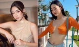 Đỗ Mỹ Linh mặc váy cắt xẻ vòng 1 quyến rũ, Lương Thuỳ Linh diện crop-top cực táo bạo