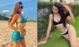 Á hậu Võ Hoàng Yến, Ngọc Thảo đọ dáng nóng 'bỏng mắt' với bikini khiến fans trầm trồ