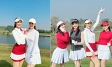 Đỗ Mỹ Linh, Ngọc Hân và dàn người đẹp khoe dáng gợi cảm trên sân golf ngày đầu năm mới