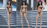 Màn trình diễn bikini nóng bỏng của 64 thí sinh trong đêm chung khảo Miss World Vietnam