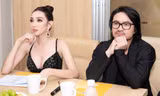 Hoa hậu Thùy Tiên choáng ngợp trước loạt tác phẩm trang phục dân tộc của Miss Grand Vietnam 2022