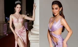 Thử nghiệm váy cut-out táo bạo, 'Á hậu học giỏi' Phương Anh nóng bỏng không kém Thuỳ Tiên 