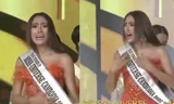 Khoảnh khắc Á hậu 1 hốt hoảng vì tưởng nhầm mình giành giải Hoa hậu Hoàn vũ Campuchia gây sốt