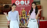 Hoa hậu Đỗ Thị Hà và dàn người đẹp rạng rỡ tại Tiền Phong Golf Championship 2022