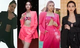 Đỗ Thị Hà, Thuỳ Tiên và dàn hậu khoe dáng nóng bỏng khi mặc áo blazer với nội y