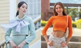 Thuỳ Tiên mặc crop-top khoe eo thon nóng bỏng, Á hậu Phương Anh đẹp dịu dàng tựa nàng thơ