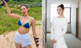 Thùy Tiên hóa 'xạ thủ' nóng bỏng, Lương Thùy Linh diện váy trắng muốt như công chúa tuyết