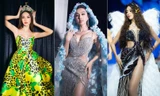 Vừa trở về từ chuyến công tác châu Âu, Thuỳ Tiên làm vedette cho đêm thời trang Miss World Vietnam