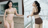 Á hậu Phương Anh, Ngọc Thảo đọ dáng nóng bỏng với bikini trên du thuyền 