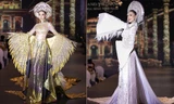 Thuỳ Tiên và Top 10 Miss Grand Thái Lan khiến khán giả mãn nhãn với màn trình diễn áo dài lộng lẫy