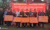 750 triệu đồng hỗ trợ làm 5 nhà tình nghĩa cho thân nhân liệt sĩ