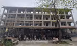 Hà Nội: Trường tư tự ý xây dãy phòng học 4 tầng trên đất công ích