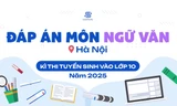 Đáp án chi tiết môn Ngữ Văn thi vào lớp 10 Hà Nội năm 2025