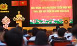 Học viện An ninh nhân dân chào đón tân sinh viên khóa D56 năm học 2024-2025