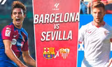 Barcelona đối đầu Sevilla trong khuôn khổ vòng 8 La Liga