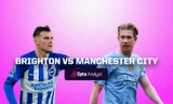 Brighton vs Man City.