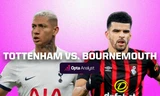 Richarlison và Solanke. Cuộc đọ sức đáng chú ý giữa 2 trung phong.