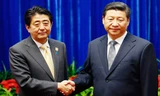 Giải mã cái bắt tay Tập Cận Bình - Shinzo Abe